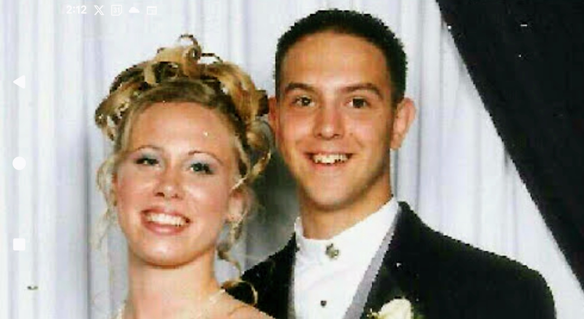 Steven and Jamie at the prom.
